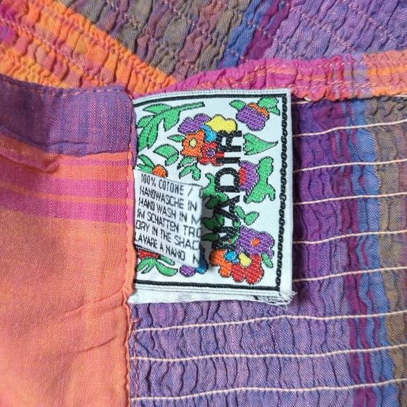 Nadir Positano Cropped Sunset Tartan Bustier - Picture 10 of 10